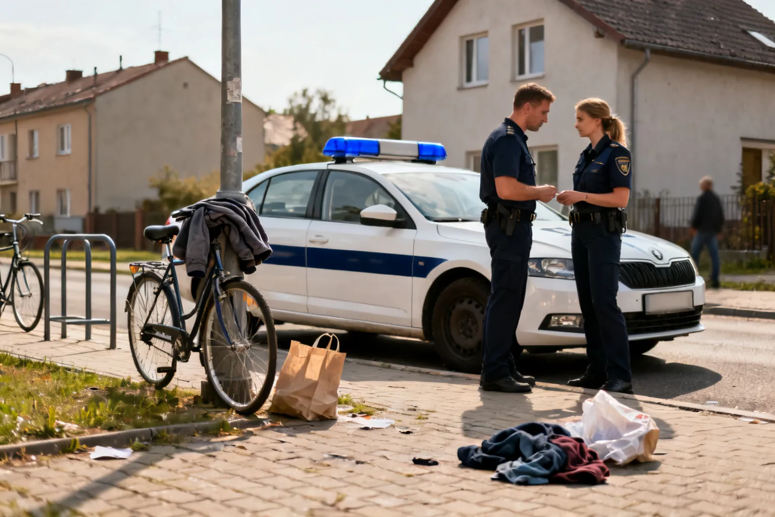 W Rybnie zatrzymano mężczyznę po kradzieży odzieży i roweru