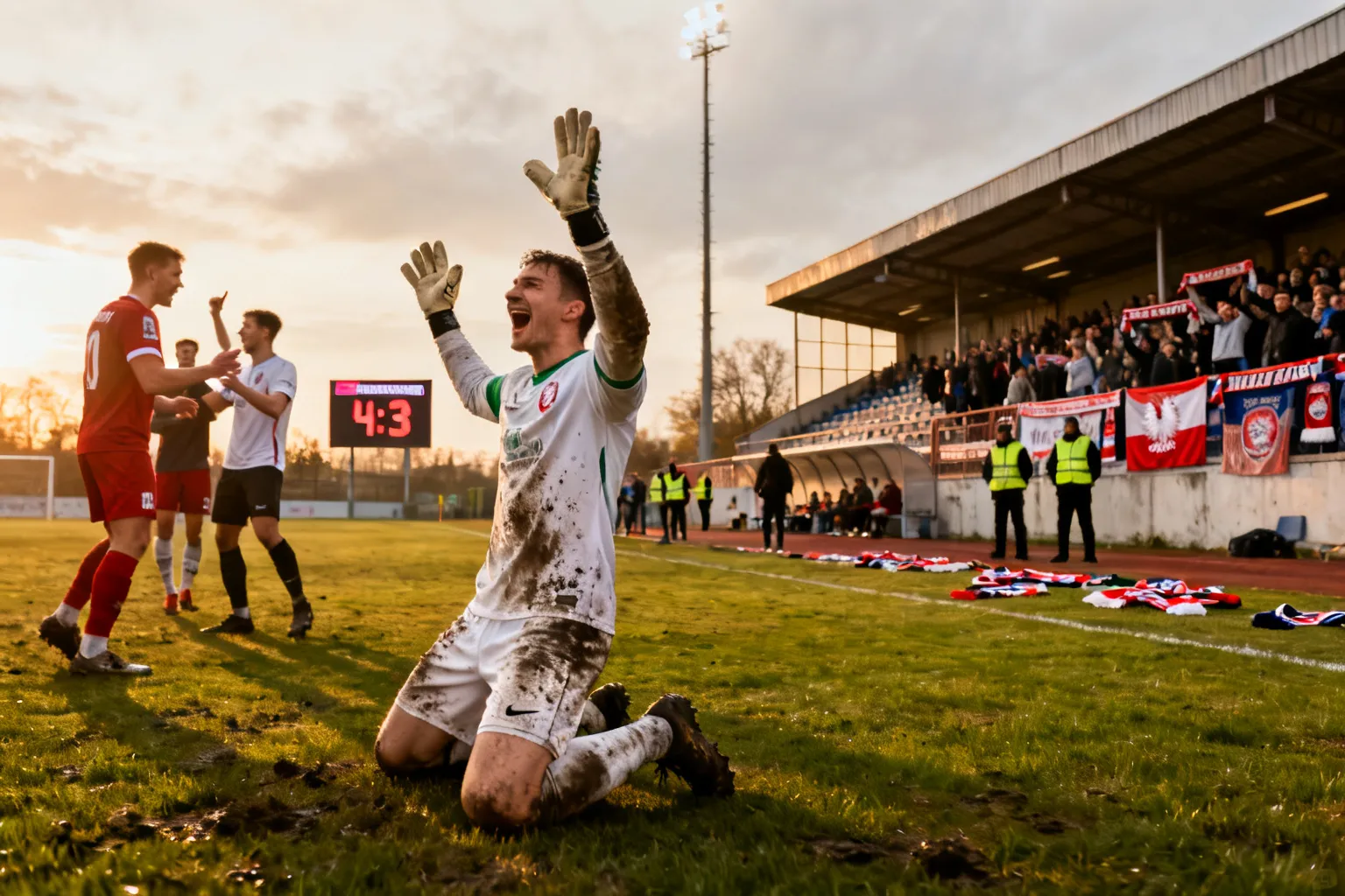 Stomil wygrał derbowe spotkanie z Naki Olsztyn 4:3 w IV lidze