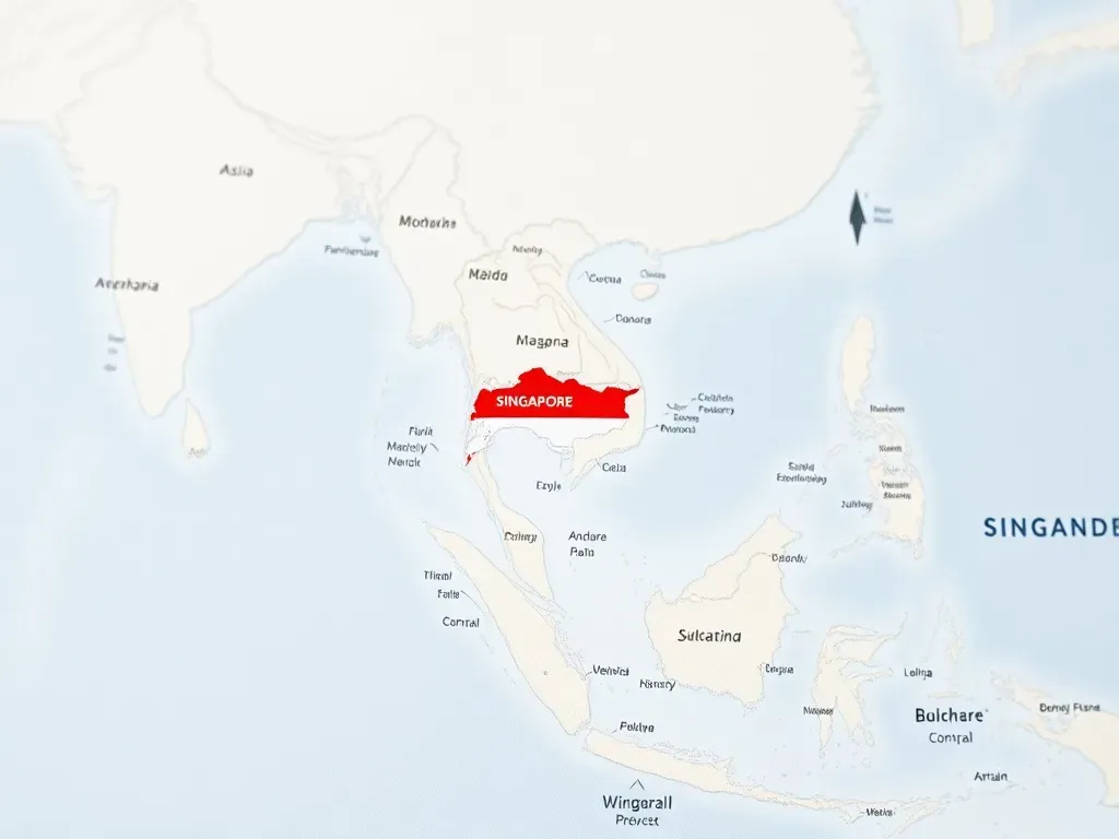 Gdzie leży Singapur w jakim kraju? Odkryj jego położenie!