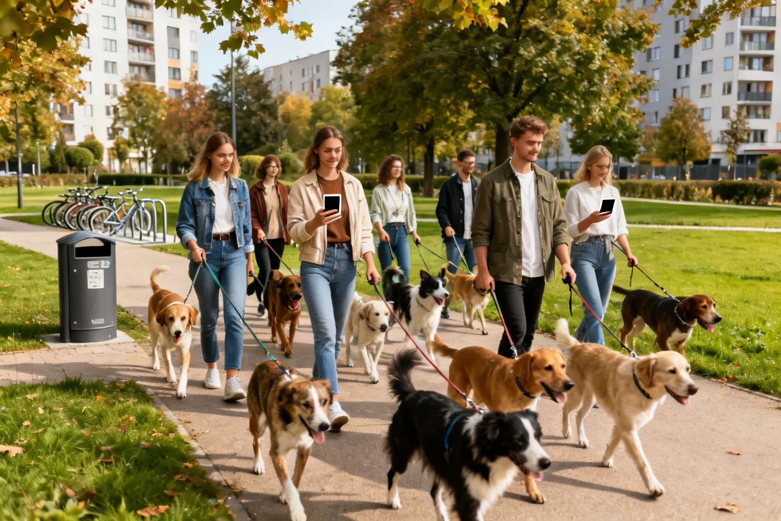 PetiFit — Tinder dla psów w Olsztynie. Powstaje 20-osobowa grupa spacerowa