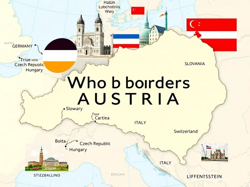 Z kim graniczy Austria? Odkryj sąsiadów tego kraju!