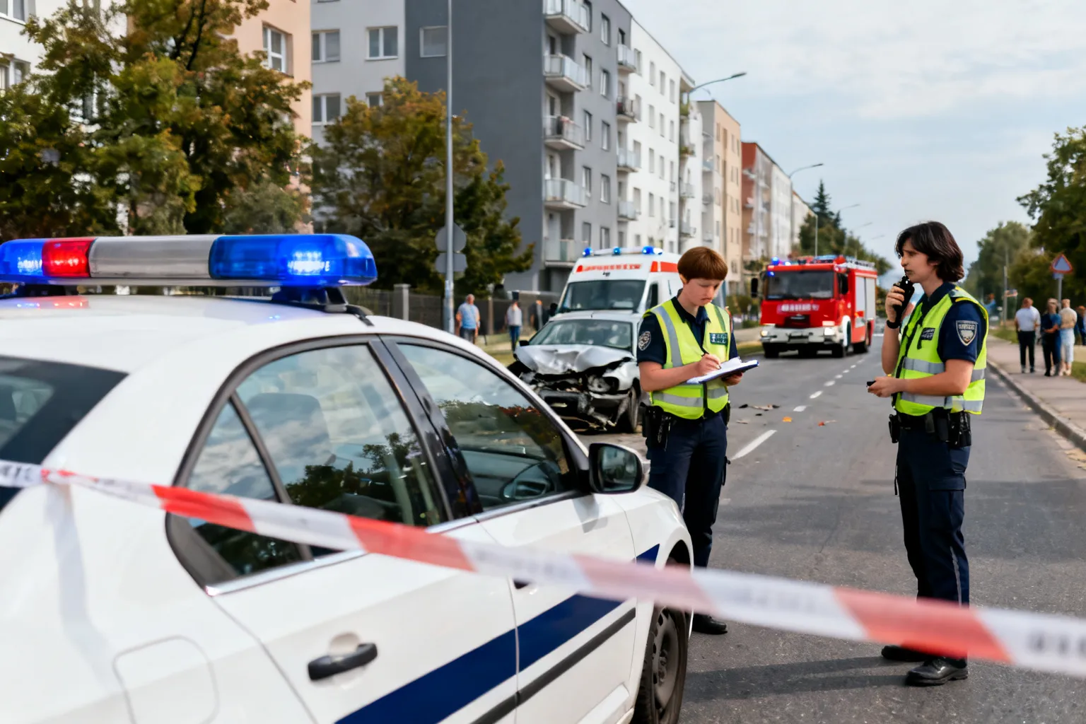 Policja: serię interwencji drogowych w regionie — zatrzymania i wypadek