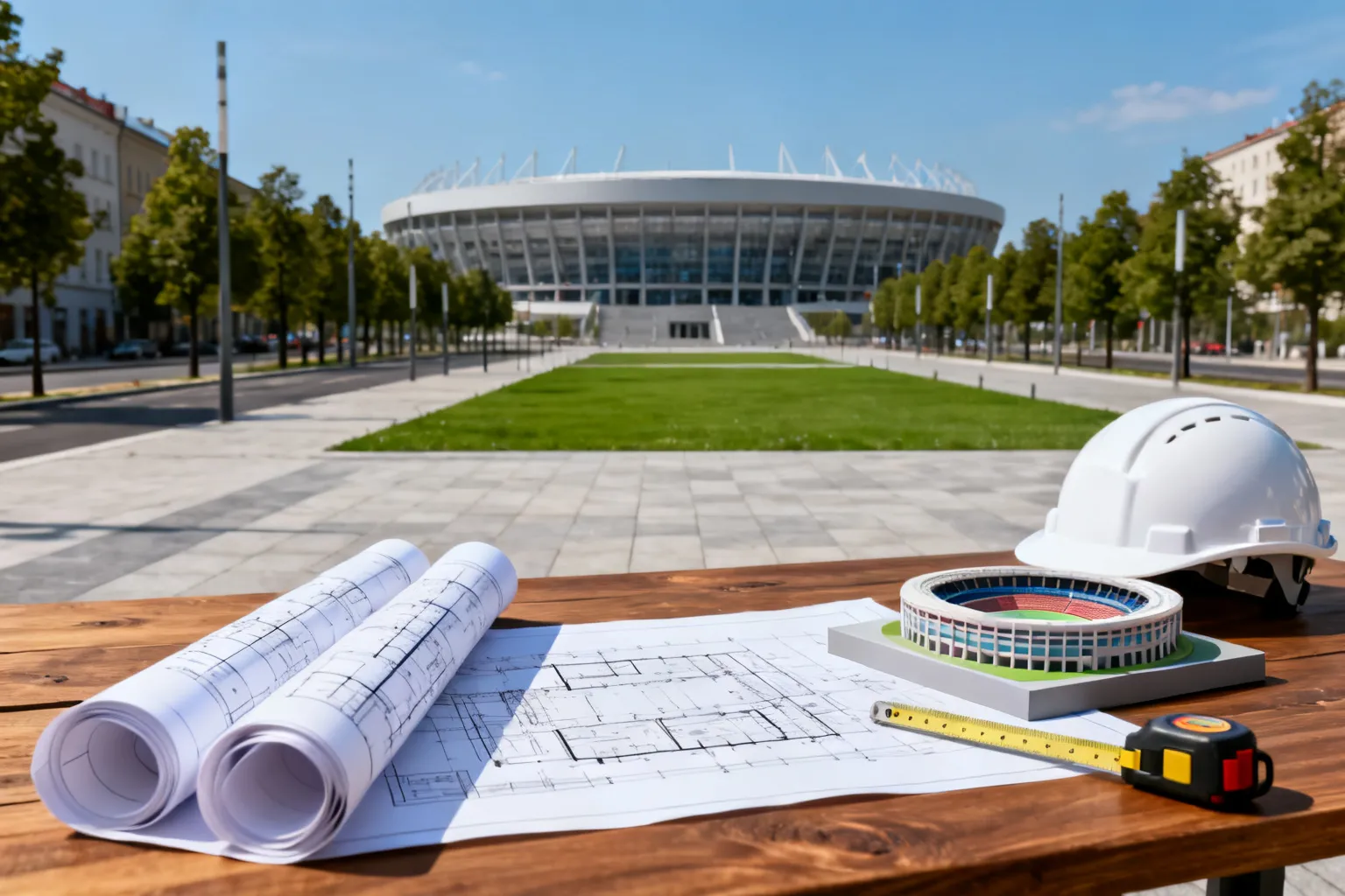 Miasto Olsztyn ogłasza przetarg na dostosowanie projektu stadionu przy al. Piłsudskiego