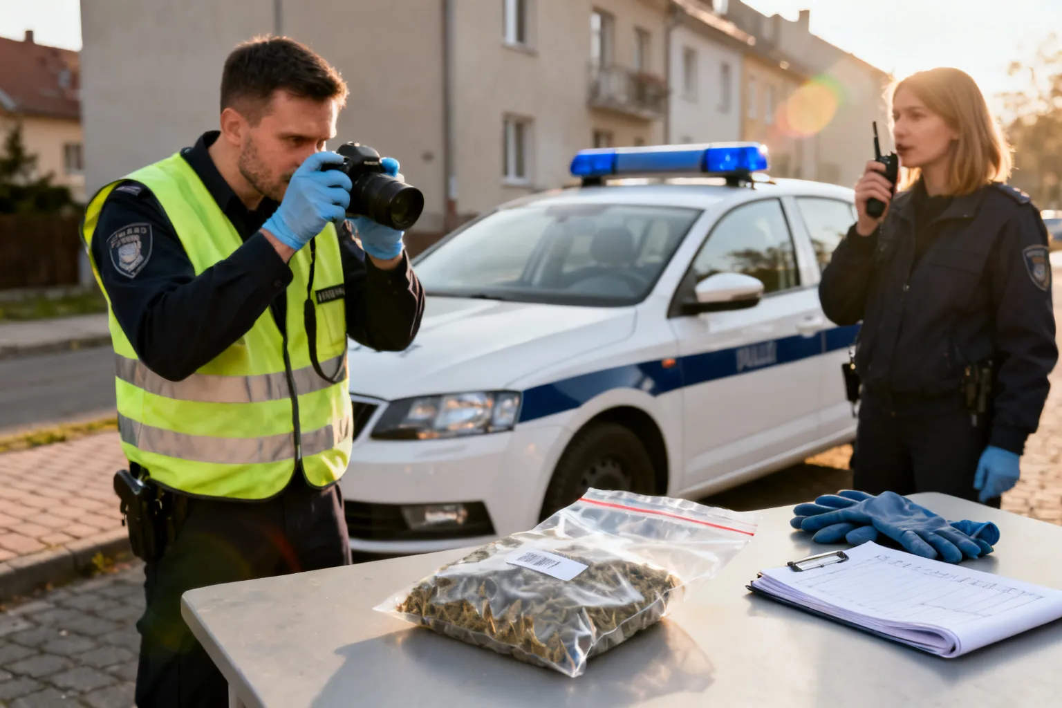 Prawie 1 kg narkotyków zabezpieczono w Iławie; 37-latek usłyszał zarzuty
