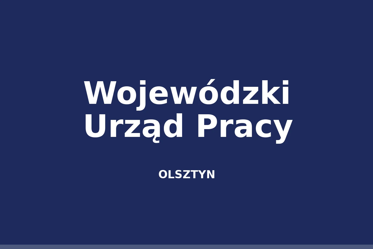 Wojewódzki Urząd Pracy