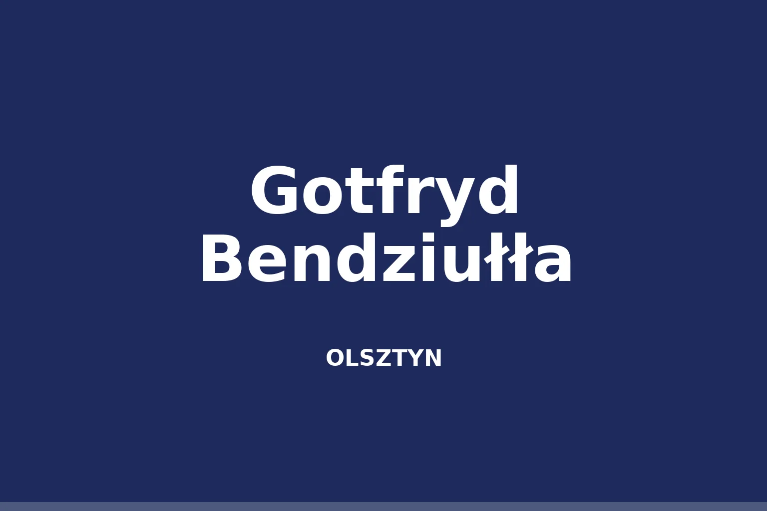 Gotfryd Bendziułła