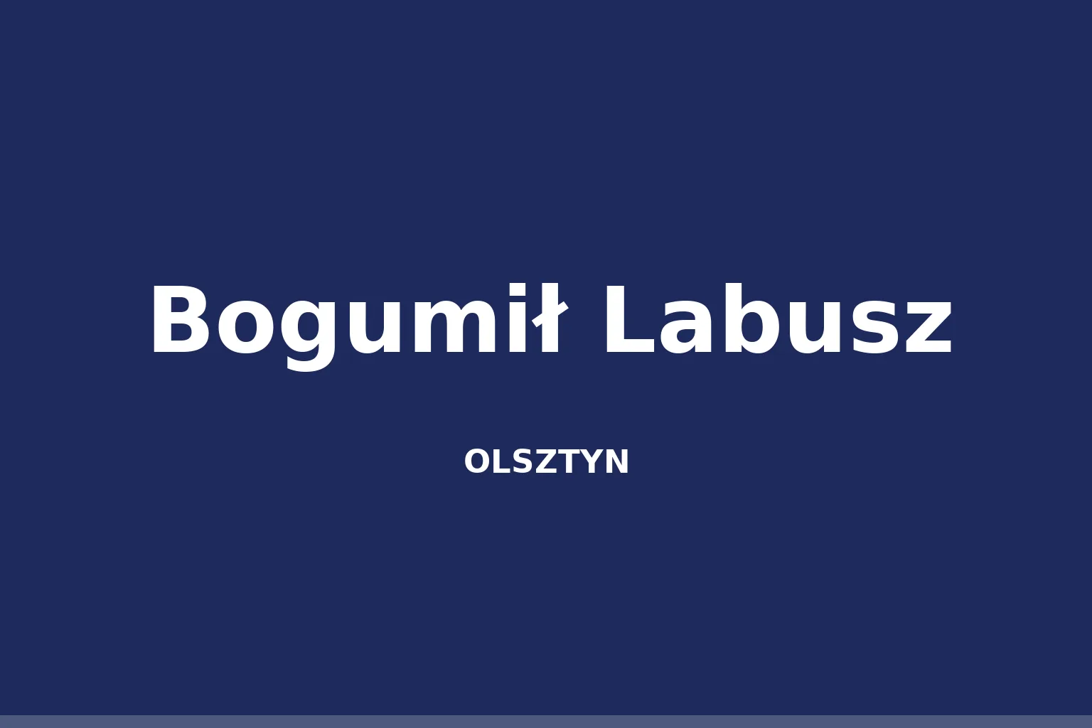 Bogumił Labusz