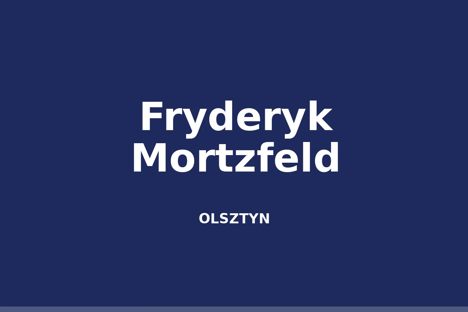 Fryderyk Mortzfeld