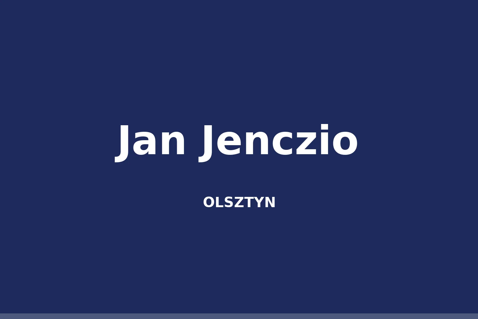 Jan Jenczio