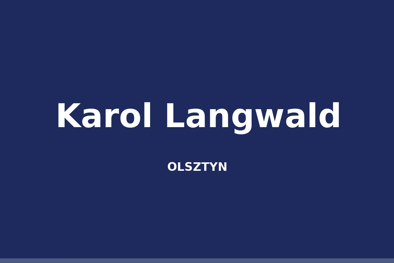 Karol Langwald (starszy)