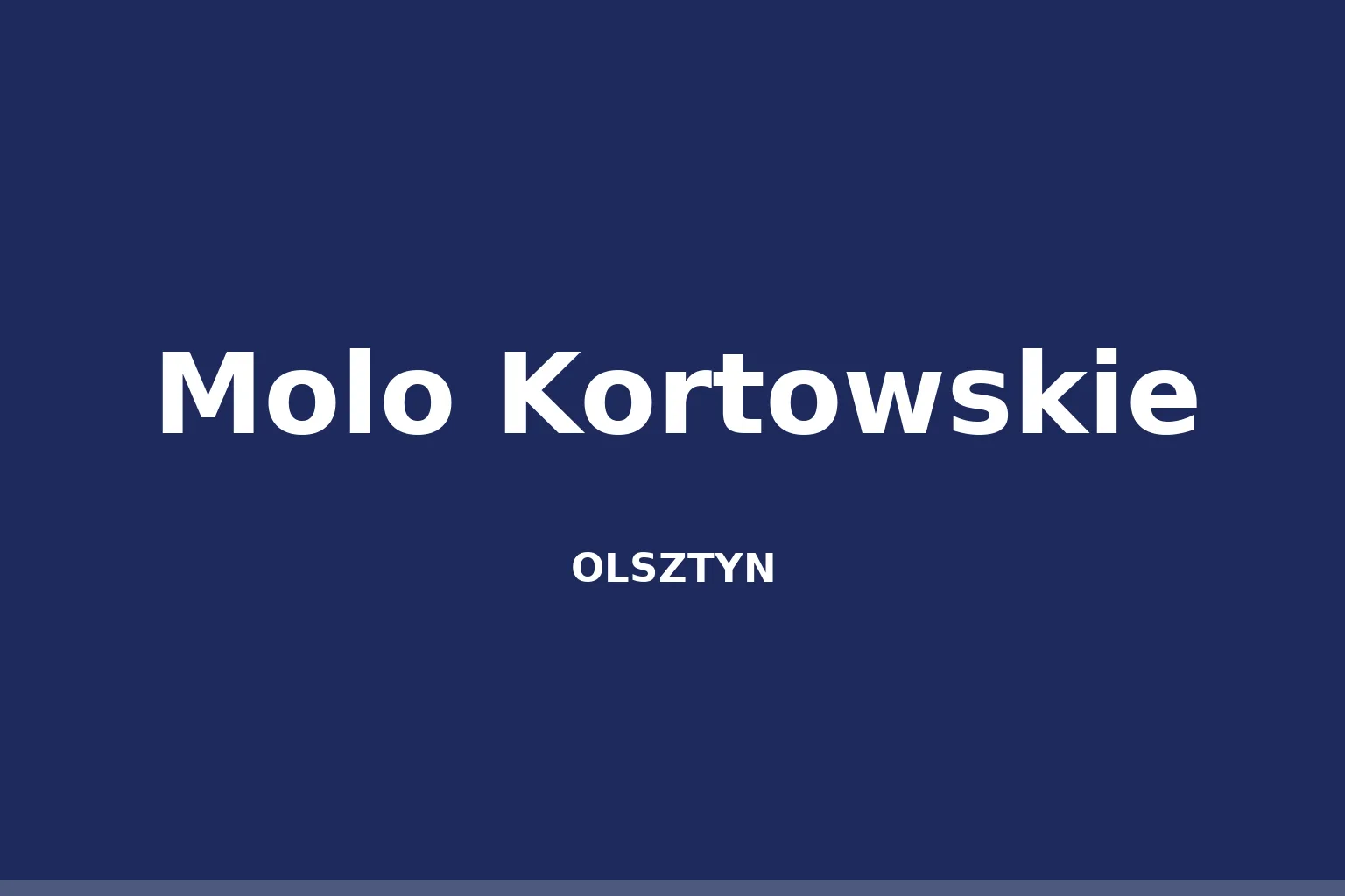 Molo Kortowskie