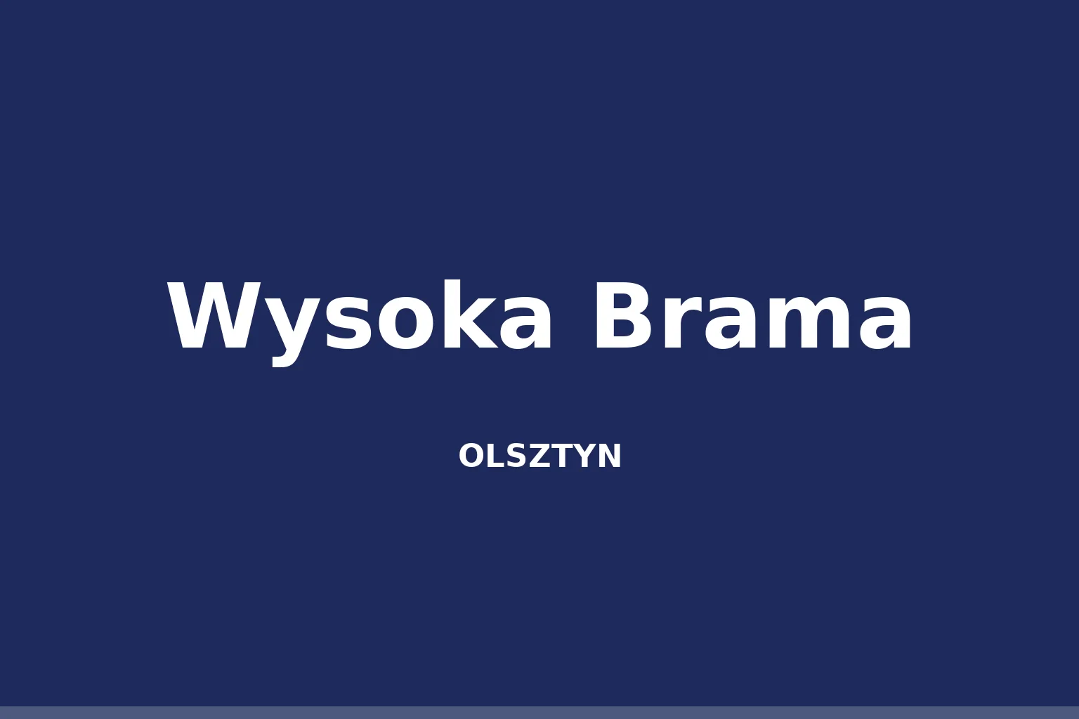 Wysoka Brama