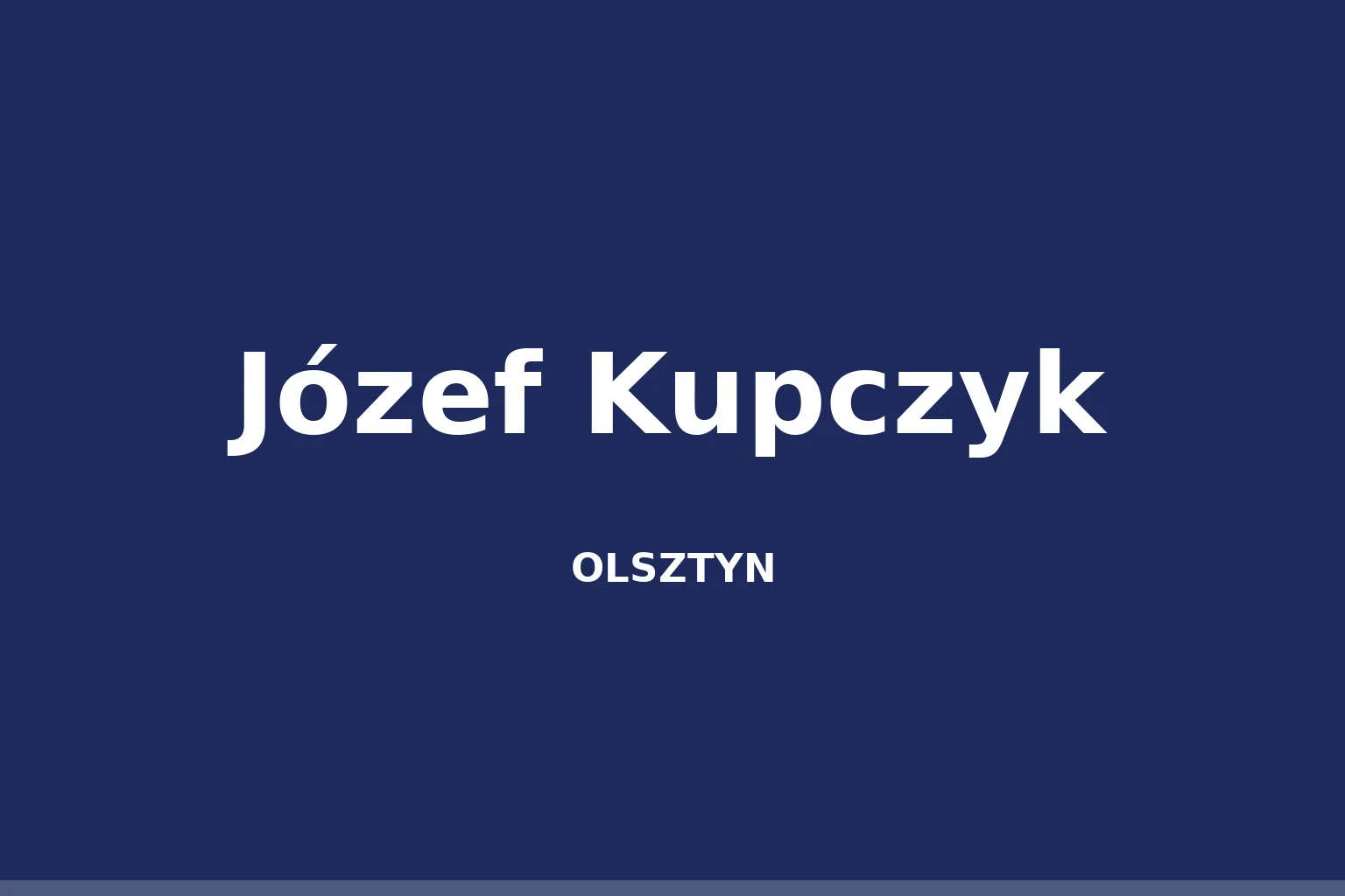Józef Kupczyk